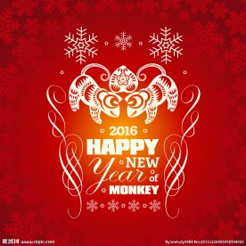 2016猴年海报