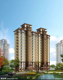 欧式住宅效果图