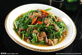 韭菜炒鸡杂