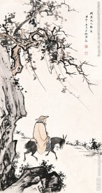 驴背寻诗图