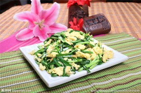 韭菜炒鸡蛋