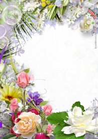 高清鲜花相框装饰框架