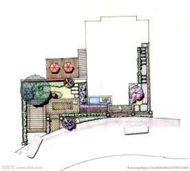 WAW手绘景观平面