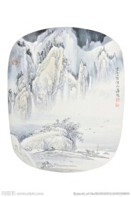 寒山秋水图