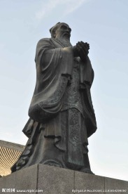 太学府的孔子塑像