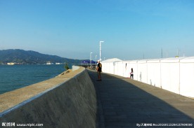 海洋建筑 围堰风光