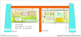 宣传栏工艺效果图