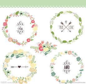 小清新植物花卉