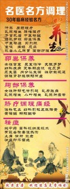 中医名医名方