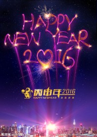 2016新年快乐烟花