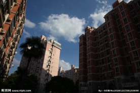 小区的蓝天