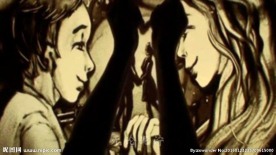 浪漫唯美婚礼沙画视频