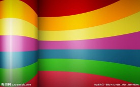 立体七彩背景图