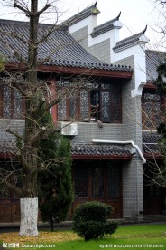 青砖瓦房徽派建筑