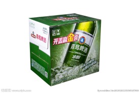 青岛啤酒冰醇整箱