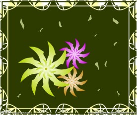 矢量花纹