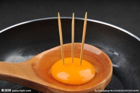 土鸡蛋的蛋黄粘稠