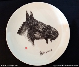 刻瓷艺术  刻瓷作品
