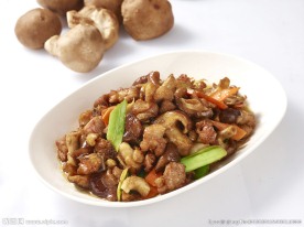 香菇炒肉