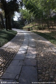 公园石子路