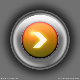 灰色圆形质感按钮