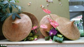 斗笠插花