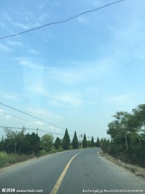 天空 马路