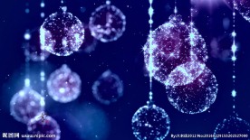 绚丽的发光旋转星球体