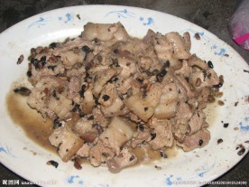 焖猪肉