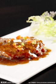 黑椒牛肉饼