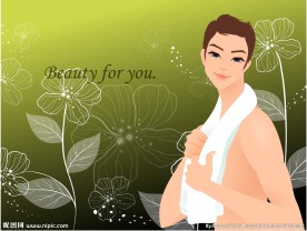 矢量健身运动人物素材