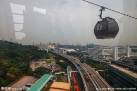 新加坡观光缆车