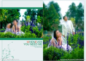 婚纱情侣相册模版