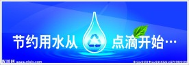 节约用水海报