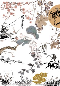 中国风水墨画