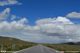 青海环湖公路风光