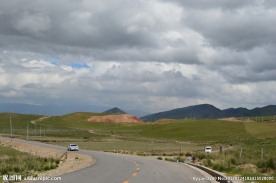 青海环湖公路风光