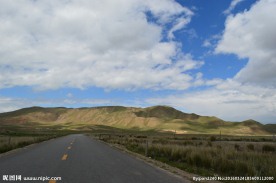 青海环湖公路风光