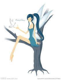 花仙子精灵美女