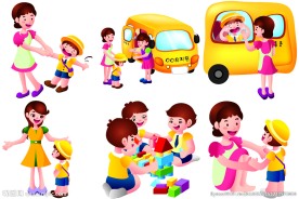 矢量卡通人物集