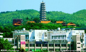 山水风光 佛塔远景