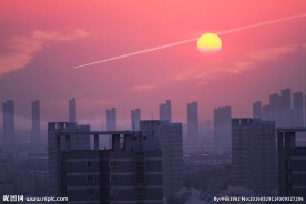 城市余晖