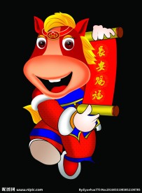 门贴马