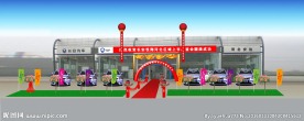 新车上市 4S店效果