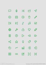 简单线图标组2（PSD+AI）