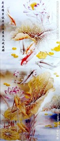 艺术玻璃 隔断 背景墙
