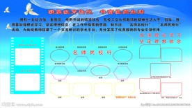 学校照片展板