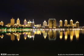 呼伦贝尔夜景