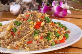 肉沫炆粉丝