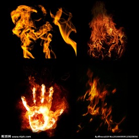 火 抠图